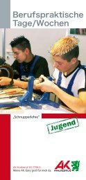 Berufspraktische Tage/Wochen Jugend - Arbeiterkammer