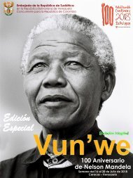 VunWe Edicion Especial - 100 Aniversario Nelson Mandela