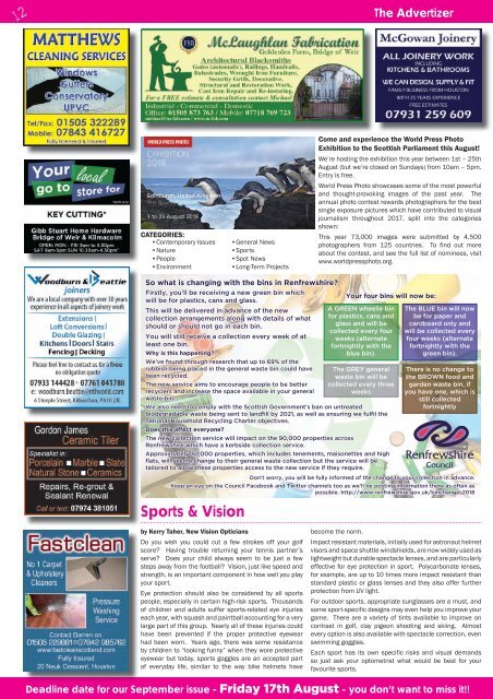 287 August 2018 - Gryffe Advertizer