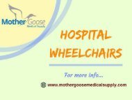 Comfortable Hospital Wheelchairs at reasonable prices-Buy from MG Medical Supply