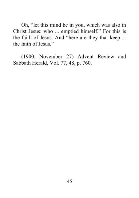 The Faith of Jesus - Alonzo T. Jones