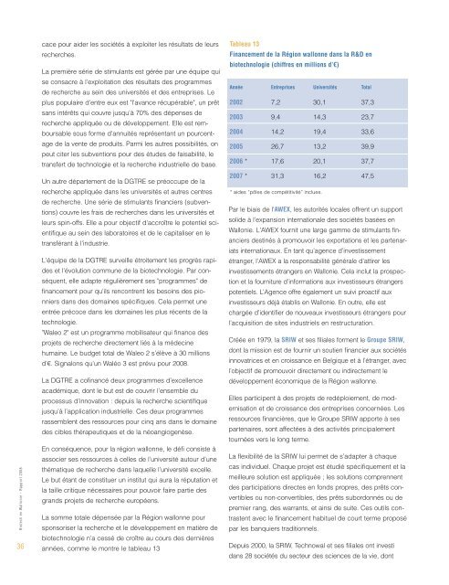 wallonie: une région de croissance et de succès - Portail de la ...