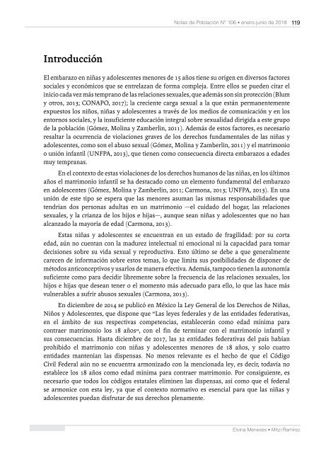 Notas de Población N° 106