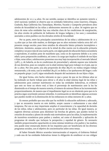 Notas de Población N° 106