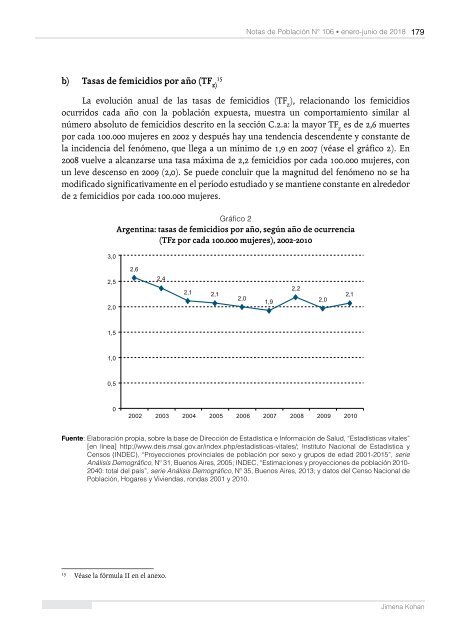 Notas de Población N° 106