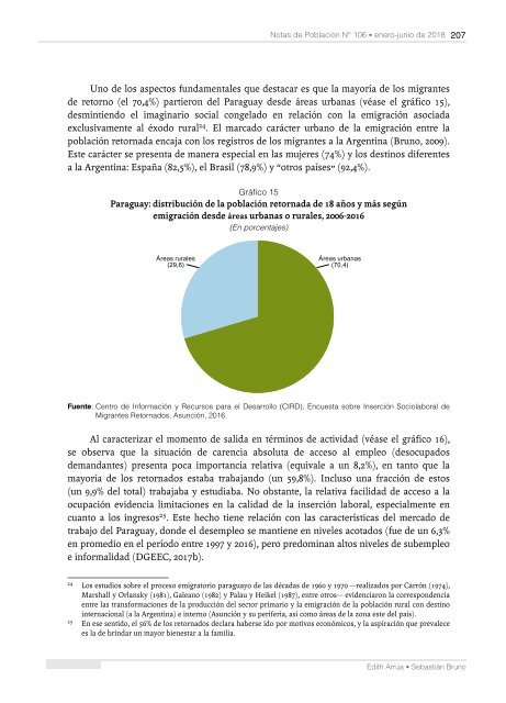 Notas de Población N° 106