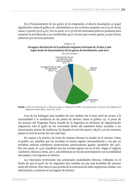 Notas de Población N° 106