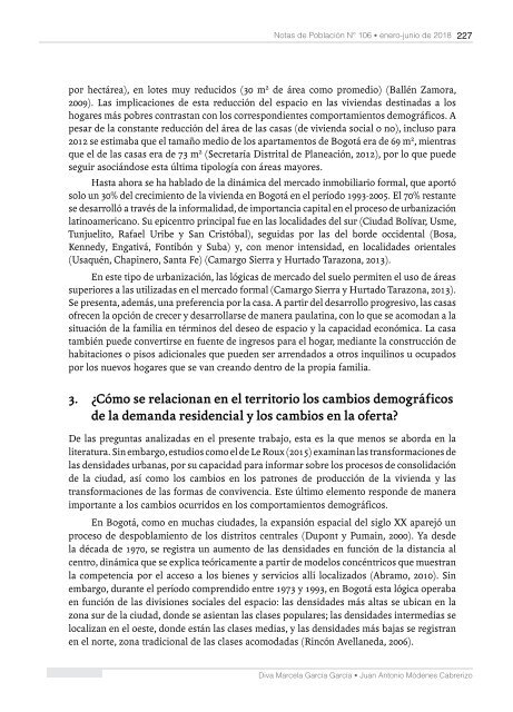 Notas de Población N° 106