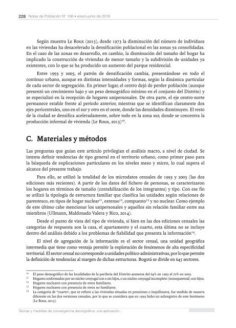 Notas de Población N° 106