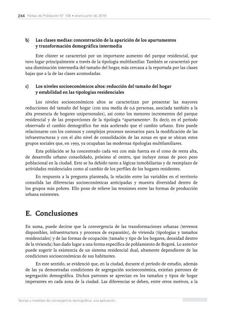 Notas de Población N° 106