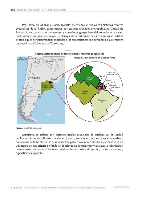 Notas de Población N° 106