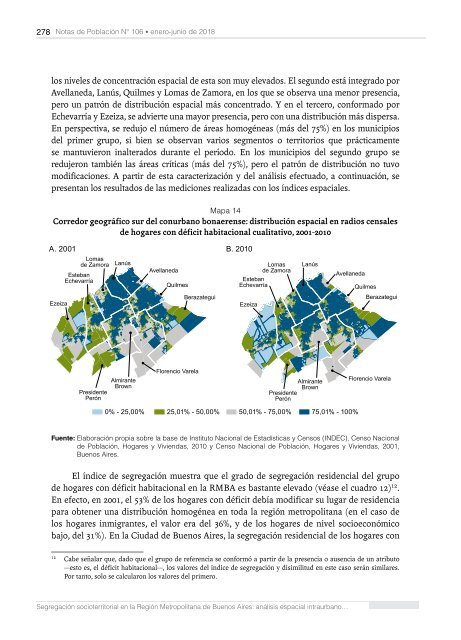 Notas de Población N° 106