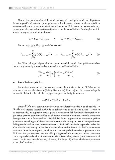 Notas de Población N° 106