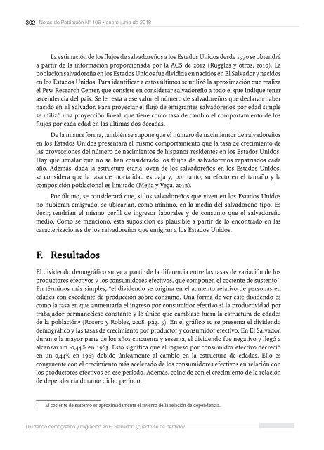 Notas de Población N° 106