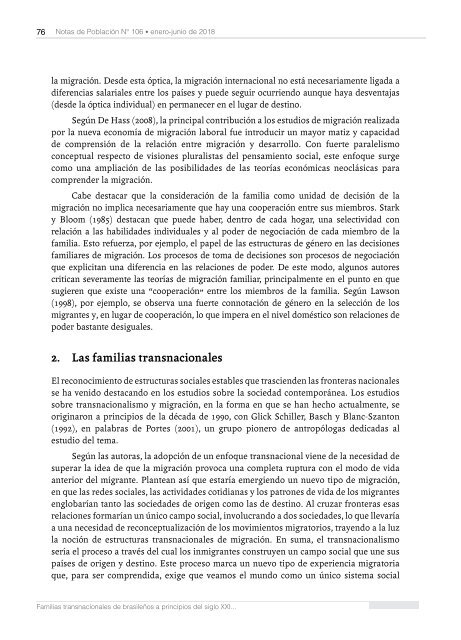 Notas de Población N° 106