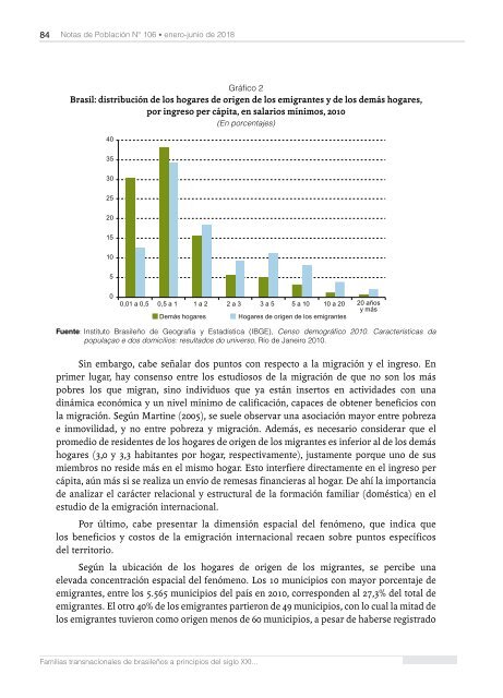 Notas de Población N° 106