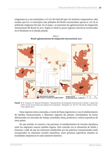 Notas de Población N° 106