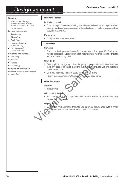 PR-0552UK Primary Science - Book 2