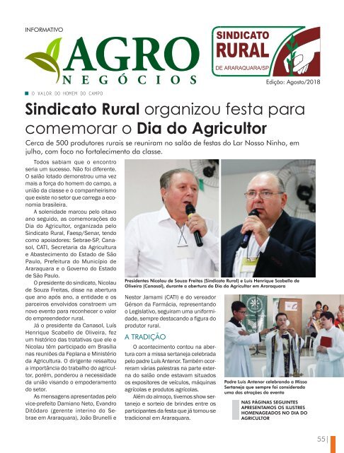 RCIA - ED. 157 - AGOSTO 2018