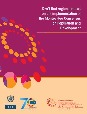 Draft first regional report on the implementation of the Montevideo Consensus on Population and Development