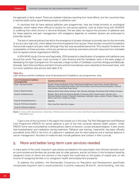 Draft first regional report on the implementation of the Montevideo Consensus on Population and Development