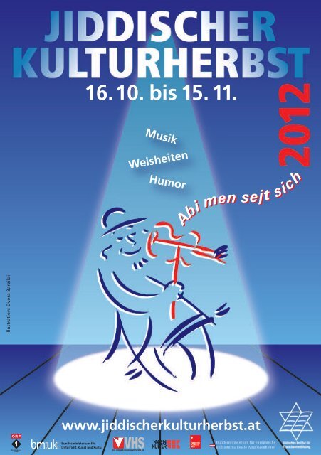 Folder zum Jiddischen Kulturherbst (PDF)