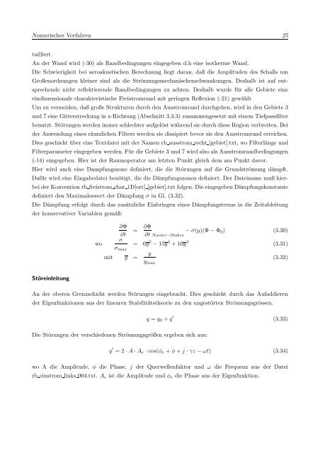 Numerische Untersuchung einer Düsenströmung mit Schiebewinkel