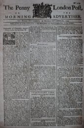 The Penny London Post or the Morning Advertiser 