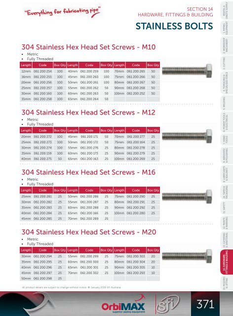 SFI Catalogue _Abrasives and Polishing