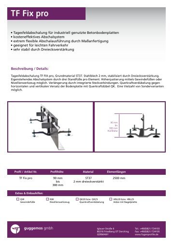 TF Fix pro - Guggemos GmbH