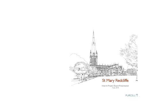 St Mary Redcliffe Options Appraisal July 2018 - Latest drawings from Purcell