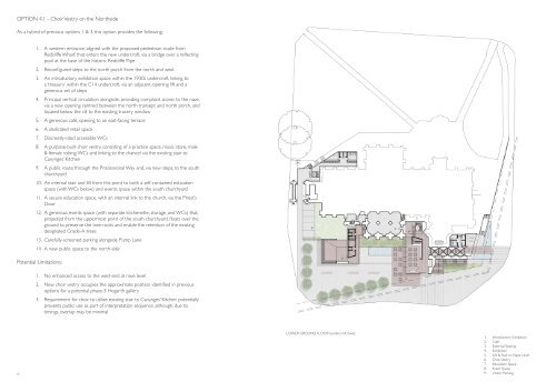 St Mary Redcliffe Options Appraisal July 2018 - Latest drawings from Purcell