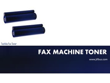 Fax Machine Toner