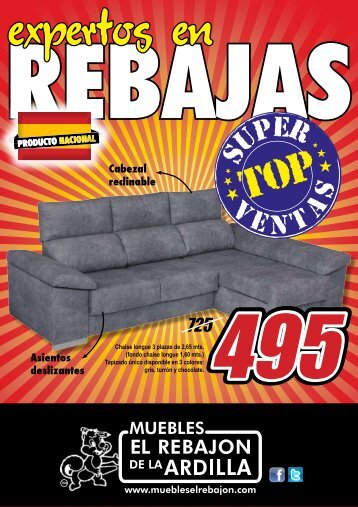 Descuento en MUEBLES El Rebajón De la Ardilla