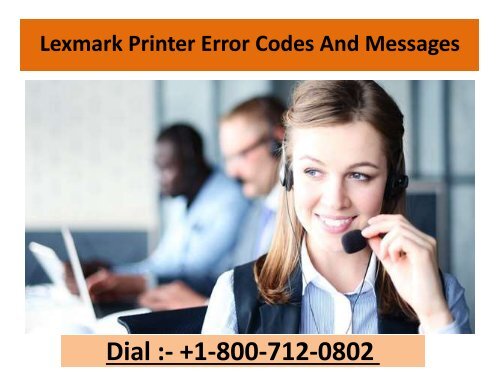 lexmark Printer Error Codes And Messages