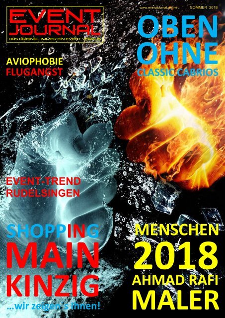 EVENT JOURNAL - SOMMER 2018