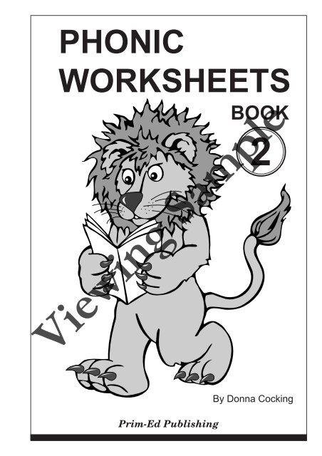PR-0132UK Phonic Worksheets - Book 2