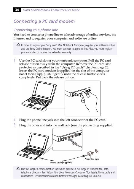 Sony PCG-505G - PCG-505G Istruzioni per l'uso Inglese