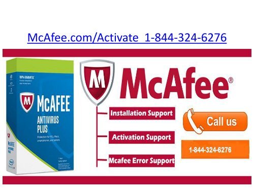 McAfee LifeSafe  | 1-844-324-6276 | Mcafee.comActivate