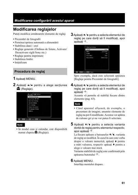 Sony DPP-F800 - DPP-F800 Consignes d&rsquo;utilisation Roumain