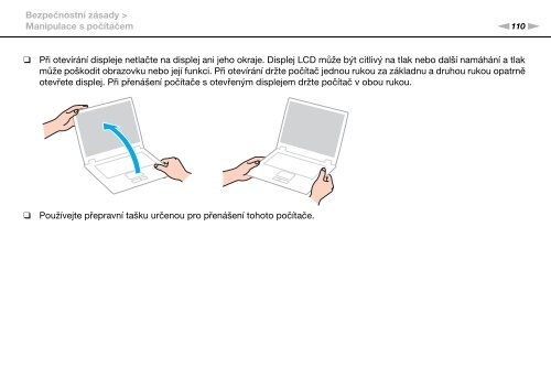 Sony VPCEC4L1E - VPCEC4L1E Mode d'emploi Tch&egrave;que