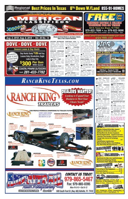 American Classifieds Thrifty Nickel Aug 2nd Edition Bryan College