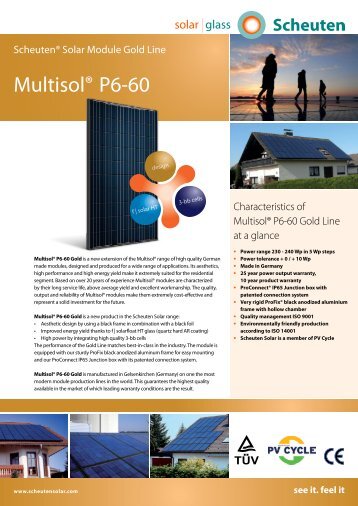 Multisol® P6-60 - Intelligent Wonen