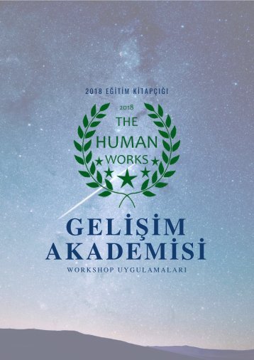 THW Gelişim Akademisi Workshop Uygulamaları 2018 Eğitim Kitapçığı