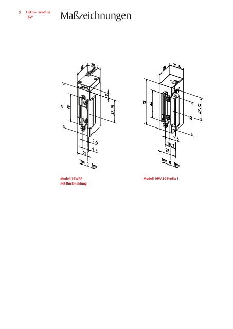 Elektro-Türöffner von effeff - Assa Abloy