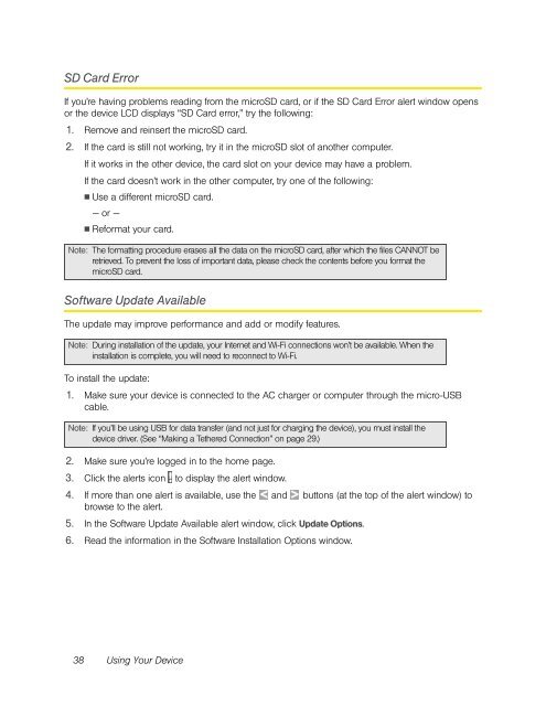 Overdrive Pro 3G/4G Mobile Hotspot user guide - Sprint