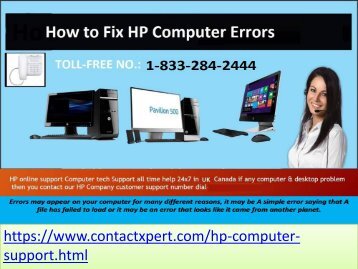   Instantaneous Solution HP Computer Support Phone Number   