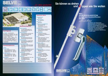 silverline - Selve Fenstertechnik