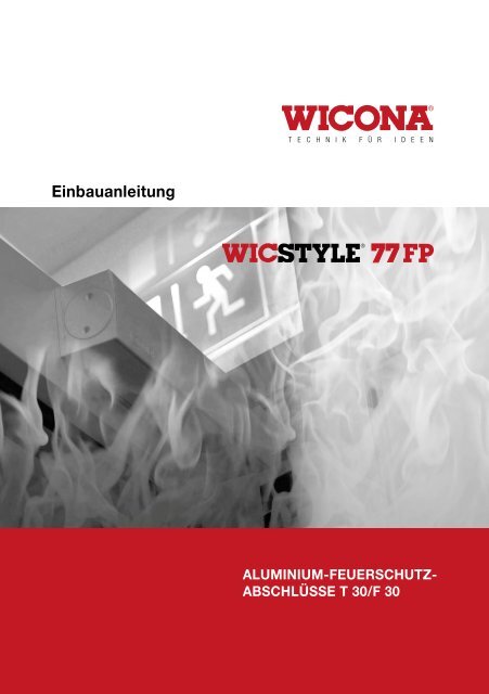 WICSTYLE 77FP Einbauanleitung