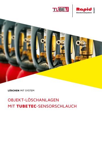 Objekt-Löschanlagen mit TubeTec-Sensorschlauch